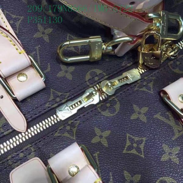 Louis Vuitton 1:1 Mirror Replica Keepall Monogram Perso Bag LB11302512589