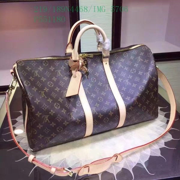 Louis Vuitton 1:1 Mirror Replica Keepall Monogram Perso Bag LB11302712548