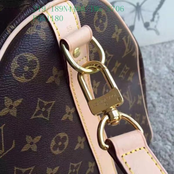 Louis Vuitton 1:1 Mirror Replica Keepall Monogram Perso Bag LB11302712548