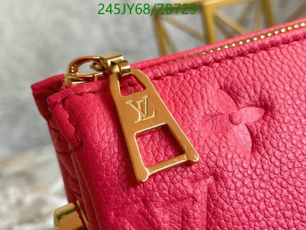 Louis Vuitton 1:1 Mirror Replica Lambskin Coussin PM Leathers Handbags Red ZB72987654092