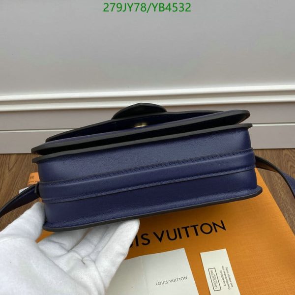 Louis Vuitton 1:1 Mirror Replica Leather Handbag In Orange YB45321976548