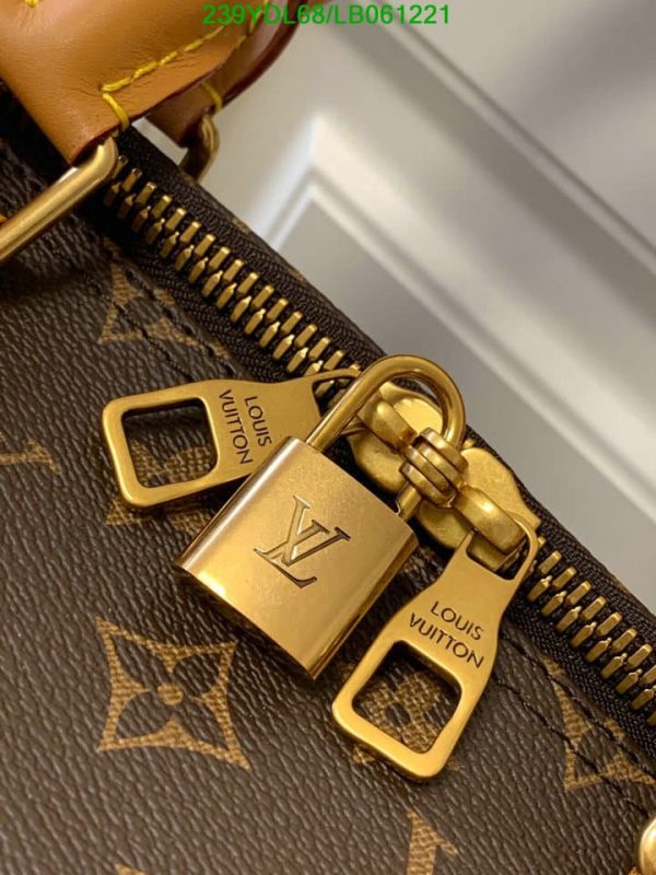 Louis Vuitton 1:1 Mirror Replica Leather Handbag LB06122196547