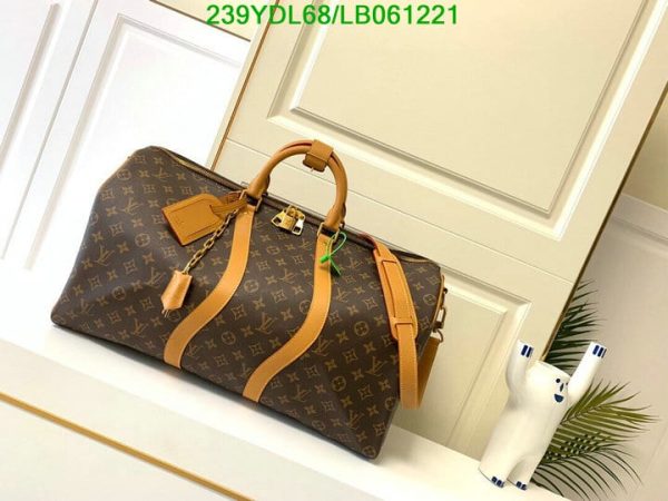 Louis Vuitton 1:1 Mirror Replica Leather Handbag LB06122196547