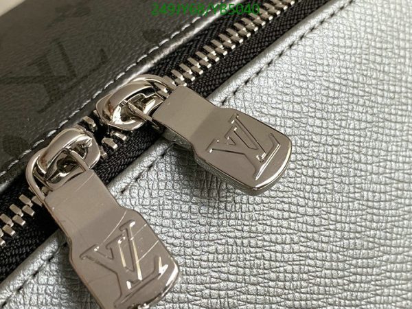 Louis Vuitton 1:1 Mirror Replica Leather Logo Backpacks YB50408543678