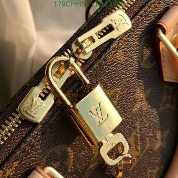 Louis Vuitton 1:1 Mirror Replica Leather Monogram Handbag Alma BB LB12235520435