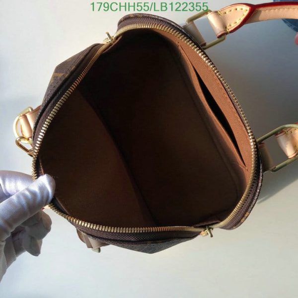 Louis Vuitton 1:1 Mirror Replica Leather Monogram Handbag Alma BB LB12235520435