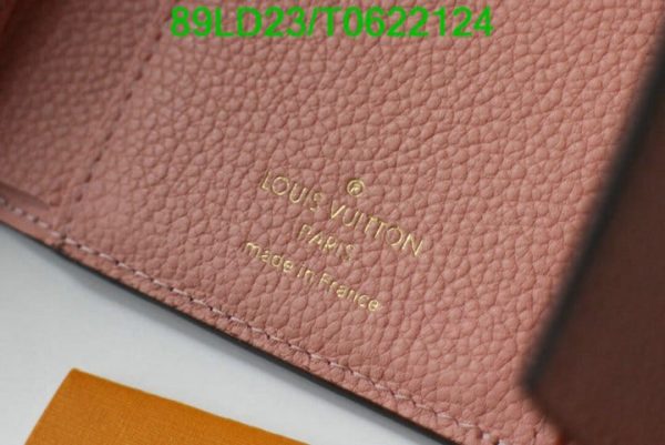 Louis Vuitton 1:1 Mirror Replica Leather Portefeuille Ariane Raisin Tri-Fold Wallet T062212431267