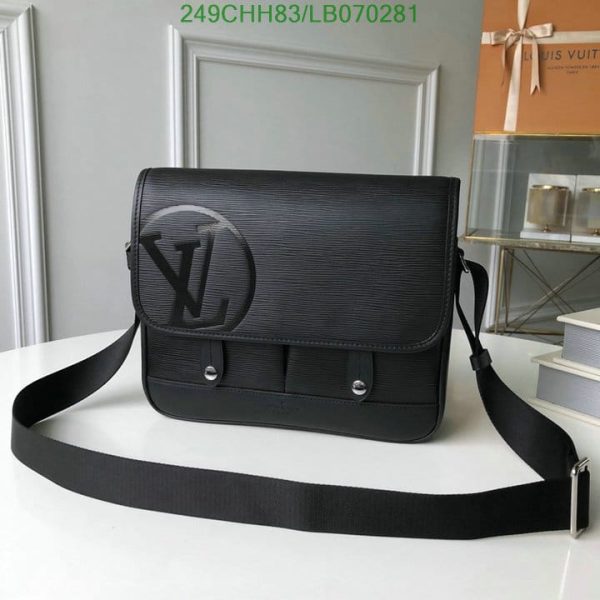 Louis Vuitton 1:1 Mirror Replica Leather Shoulder Bag LB07028126986