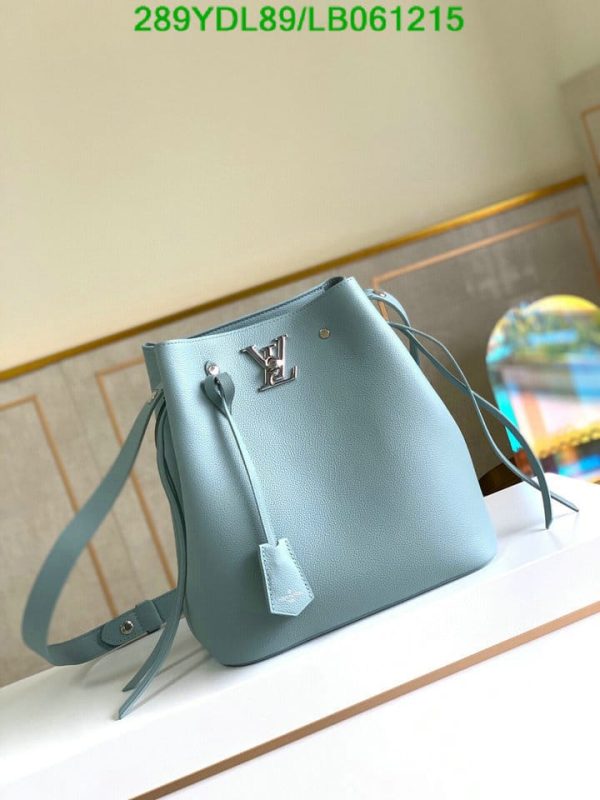 Louis Vuitton 1:1 Mirror Replica Lockme Bucket Bag LB06121512368