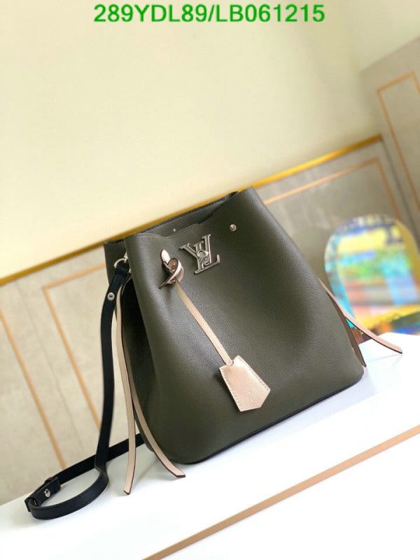 Louis Vuitton 1:1 Mirror Replica Lockme Bucket Bag LB06121512368