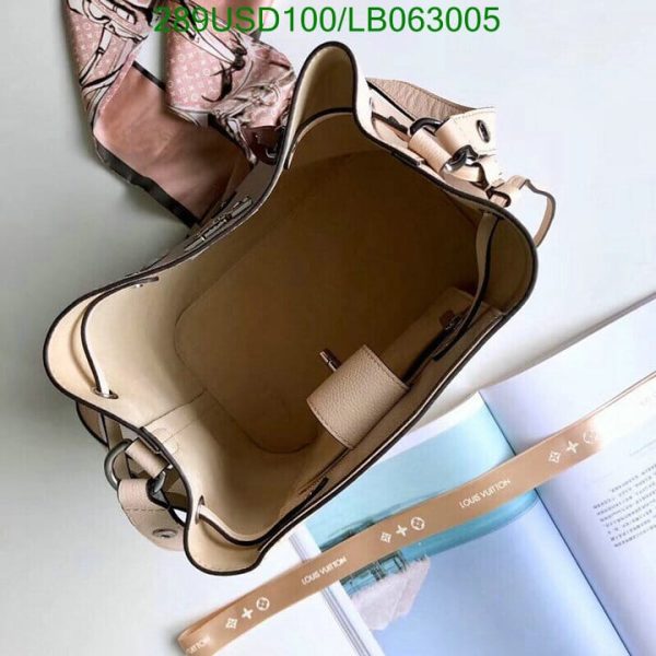 Louis Vuitton 1:1 Mirror Replica Lockme Bucket Shoulder Bag LB06300593567