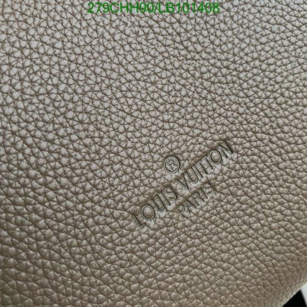 Louis Vuitton 1:1 Mirror Replica Lockme Go Tote Leather Green LB10140831242