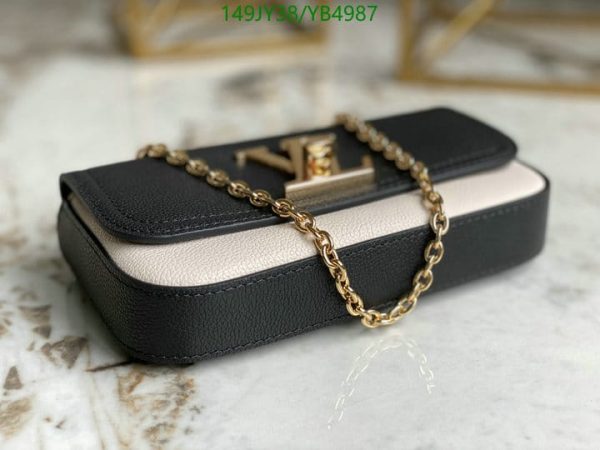 Louis Vuitton 1:1 Mirror Replica Lockme Pouch Bag YB49871458963