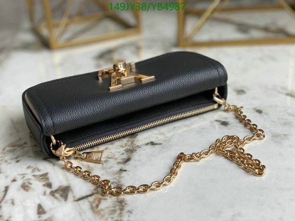 Louis Vuitton 1:1 Mirror Replica Lockme Pouch Bag YB49871458963