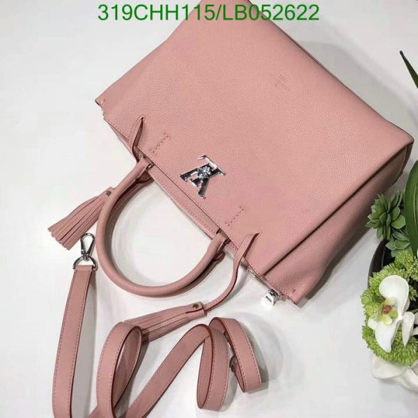 Louis Vuitton 1:1 Mirror Replica Lockmeto Handbag Leather LB05262238412