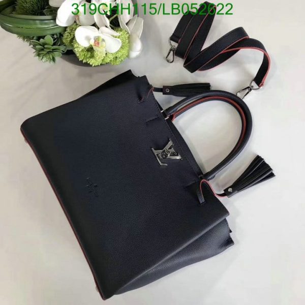 Louis Vuitton 1:1 Mirror Replica Lockmeto Handbag Leather LB05262238412