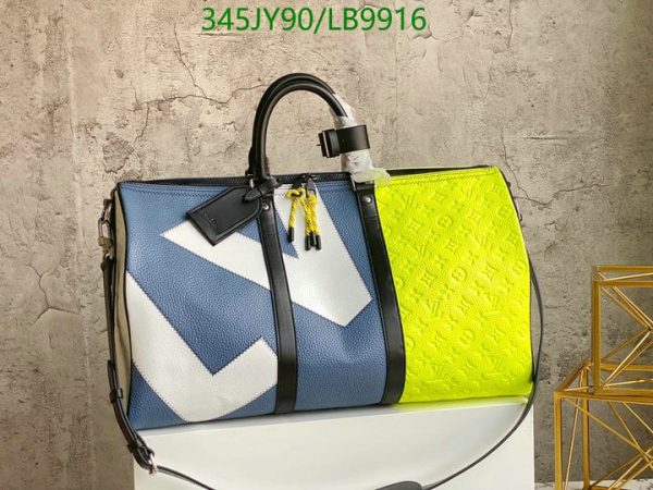 Louis Vuitton 1:1 Mirror Replica Logo Boston Bag LB99161245896