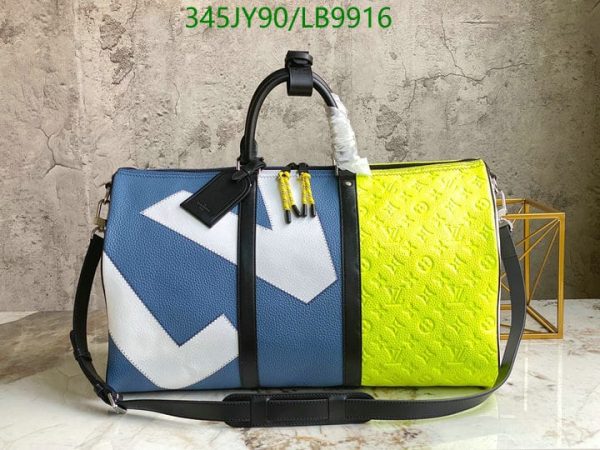 Louis Vuitton 1:1 Mirror Replica Logo Boston Bag LB99161245896