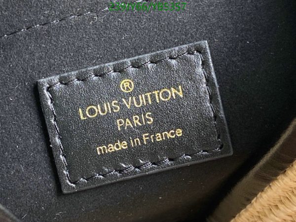 Louis Vuitton 1:1 Mirror Replica Logo Straw Bag  YB53575678432