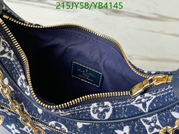 Louis Vuitton 1:1 Mirror Replica Loop Bag – Denim YB41452165438