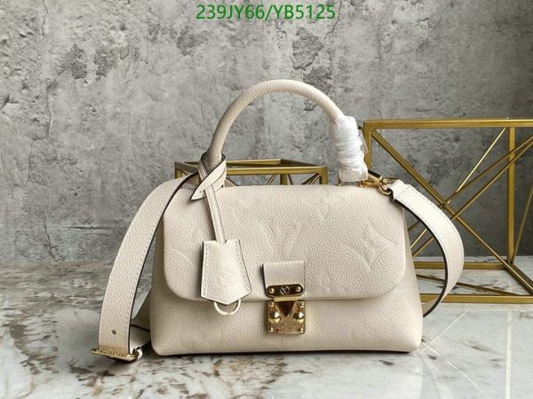 Louis Vuitton 1:1 Mirror Replica Madeleine BB Creme YB51252641236