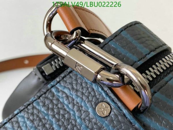 Louis Vuitton 1:1 Mirror Replica Marc Jacobs Conte de Fees Black Monogram Satin Pochette Bag LBU0222267436