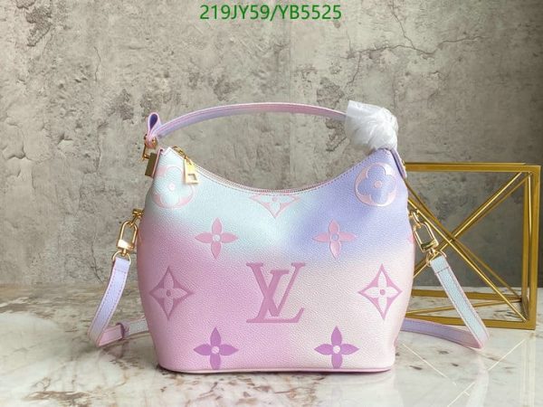 Louis Vuitton 1:1 Mirror Replica Marshmallow Hobo Bag YB55251041236