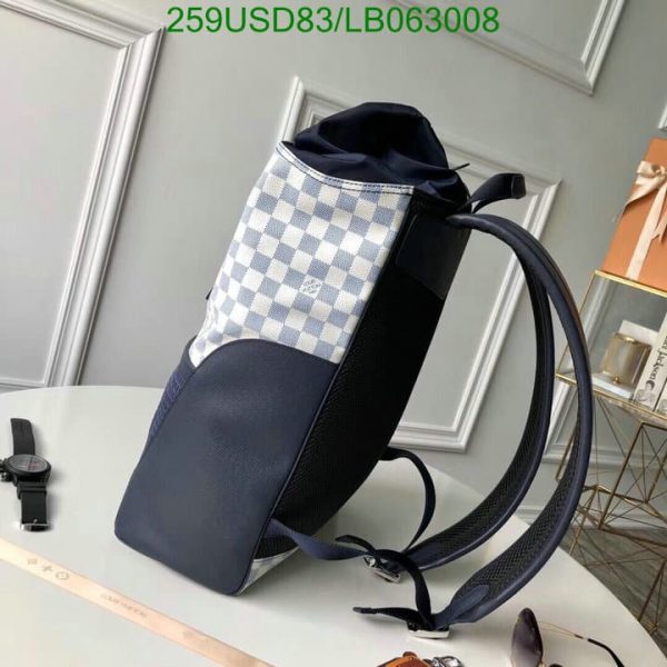 Louis Vuitton 1:1 Mirror Replica Matchpoint Backpack LB06300812589