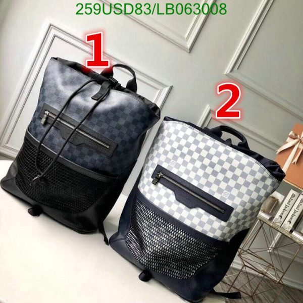 Louis Vuitton 1:1 Mirror Replica Matchpoint Backpack LB06300812589