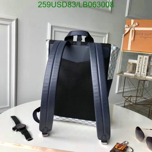 Louis Vuitton 1:1 Mirror Replica Matchpoint Backpack LB06300812589