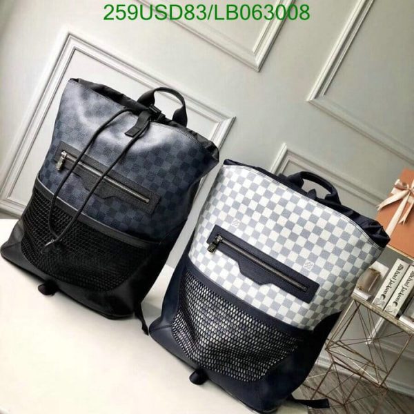 Louis Vuitton 1:1 Mirror Replica Matchpoint Backpack LB06300812589