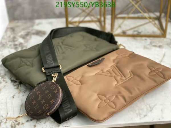 Louis Vuitton 1:1 Mirror Replica Maxi Multi Pochette Accessories Bag YB36381236754