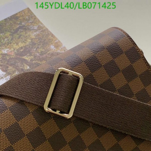 Louis Vuitton 1:1 Mirror Replica Men’s Shoulder Bag Damier Graphite LB07142521573