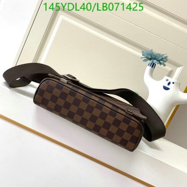 Louis Vuitton 1:1 Mirror Replica Men’s Shoulder Bag Damier Graphite LB07142521573