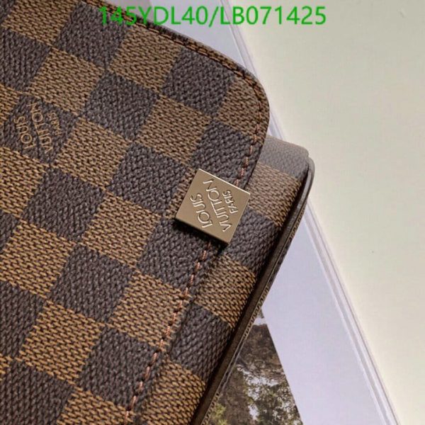 Louis Vuitton 1:1 Mirror Replica Men’s Shoulder Bag Damier Graphite LB07142521573