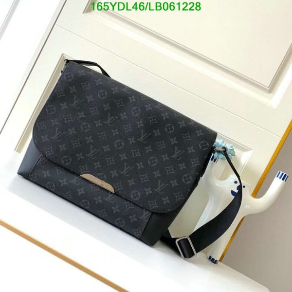 Louis Vuitton 1:1 Mirror Replica Messenger Explorer MM shoulder bag LB06122841237