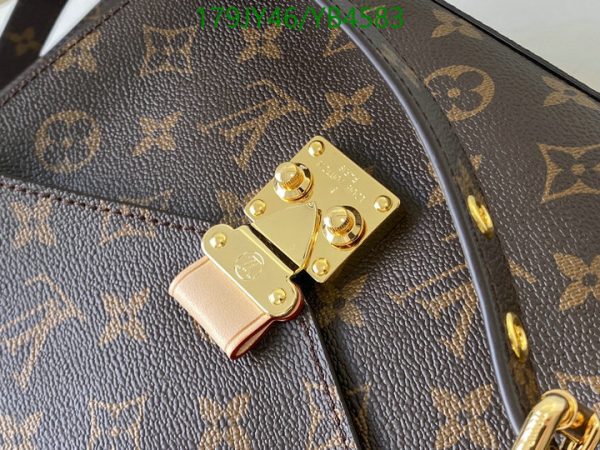 Louis Vuitton 1:1 Mirror Replica Metis Monogram Brown Canvas Hobo YB4583103125