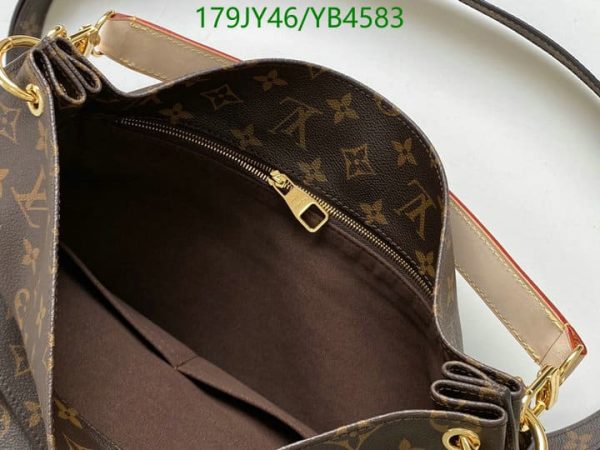 Louis Vuitton 1:1 Mirror Replica Metis Monogram Brown Canvas Hobo YB4583103125