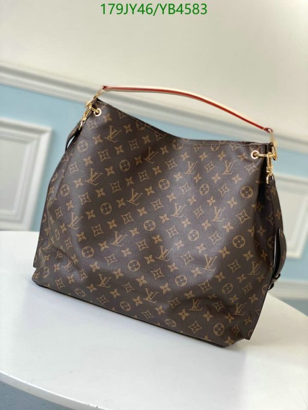 Louis Vuitton 1:1 Mirror Replica Metis Monogram Brown Canvas Hobo YB4583103125