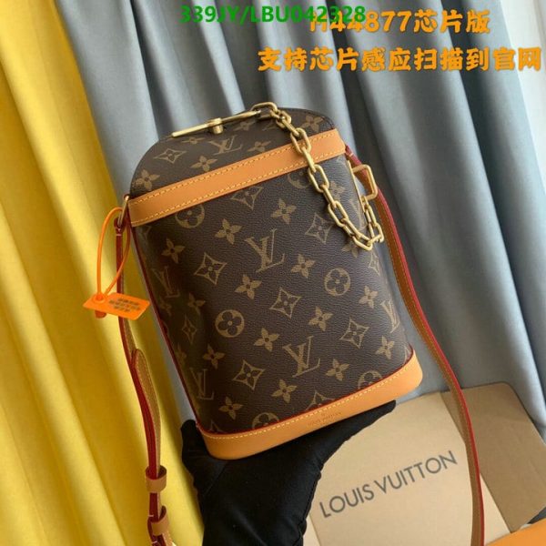 Louis Vuitton 1:1 Mirror Replica Milk Box Sling Bag LBU0423281257