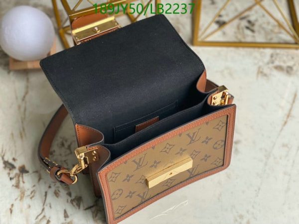 Louis Vuitton 1:1 Mirror Replica Mini Dauphine Bag LB22371245896