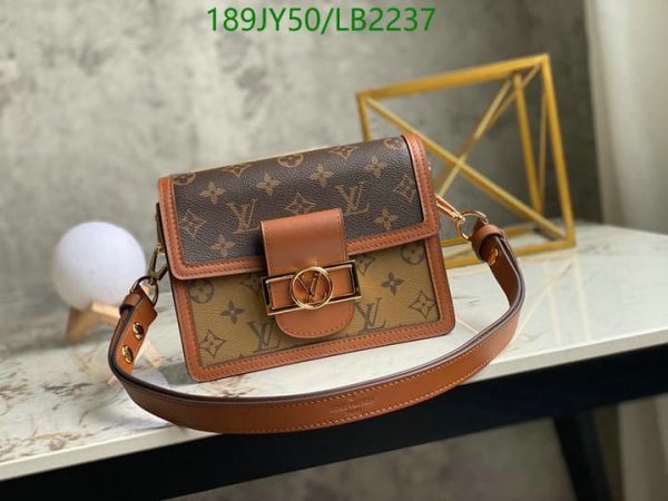 Louis Vuitton 1:1 Mirror Replica Mini Dauphine Bag LB22371245896