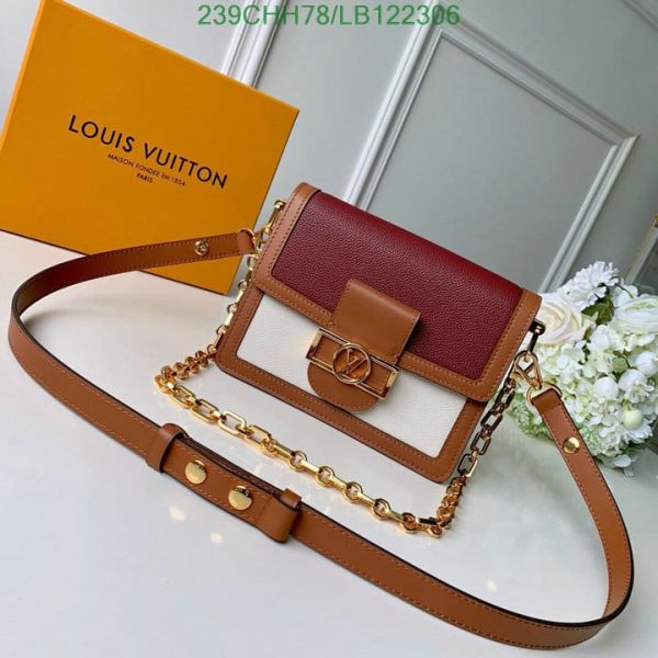 Louis Vuitton 1:1 Mirror Replica Mini Dauphine  LB12230641236