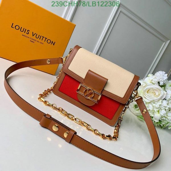 Louis Vuitton 1:1 Mirror Replica Mini Dauphine  LB12230641236