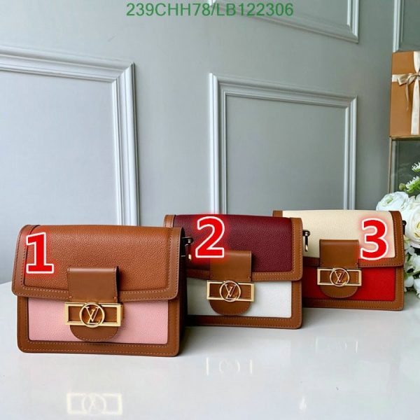 Louis Vuitton 1:1 Mirror Replica Mini Dauphine  LB12230641236