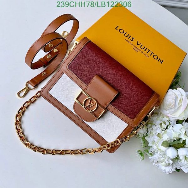 Louis Vuitton 1:1 Mirror Replica Mini Dauphine  LB12230641236