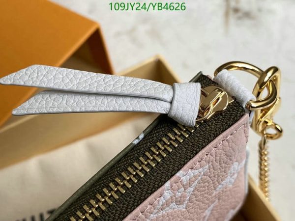 Louis Vuitton 1:1 Mirror Replica Mini pochette accessoires green/beige Multiple colors YB46269312456