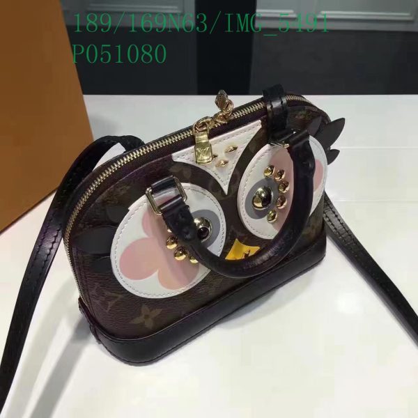 Louis Vuitton 1:1 Mirror Replica Monogram Canvas Nano Owl LB11303794326