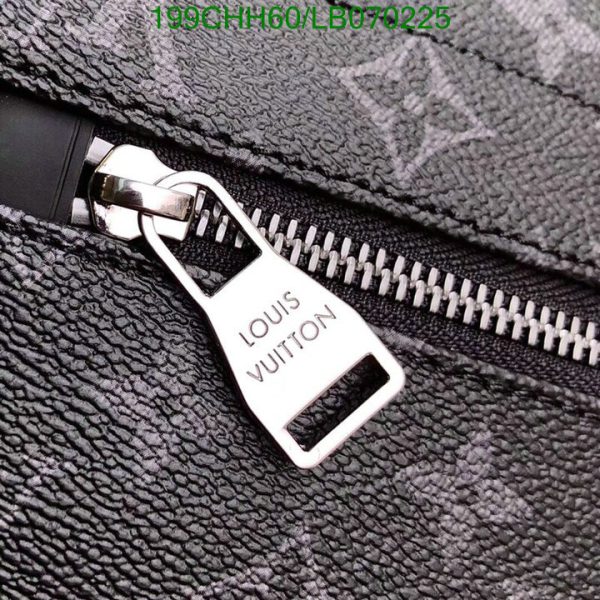 Louis Vuitton 1:1 Mirror Replica Monogram Eclipse Messenger MM Shoulder Bag LB07022578965