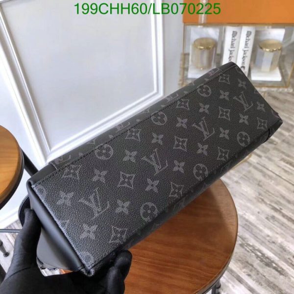 Louis Vuitton 1:1 Mirror Replica Monogram Eclipse Messenger MM Shoulder Bag LB07022578965